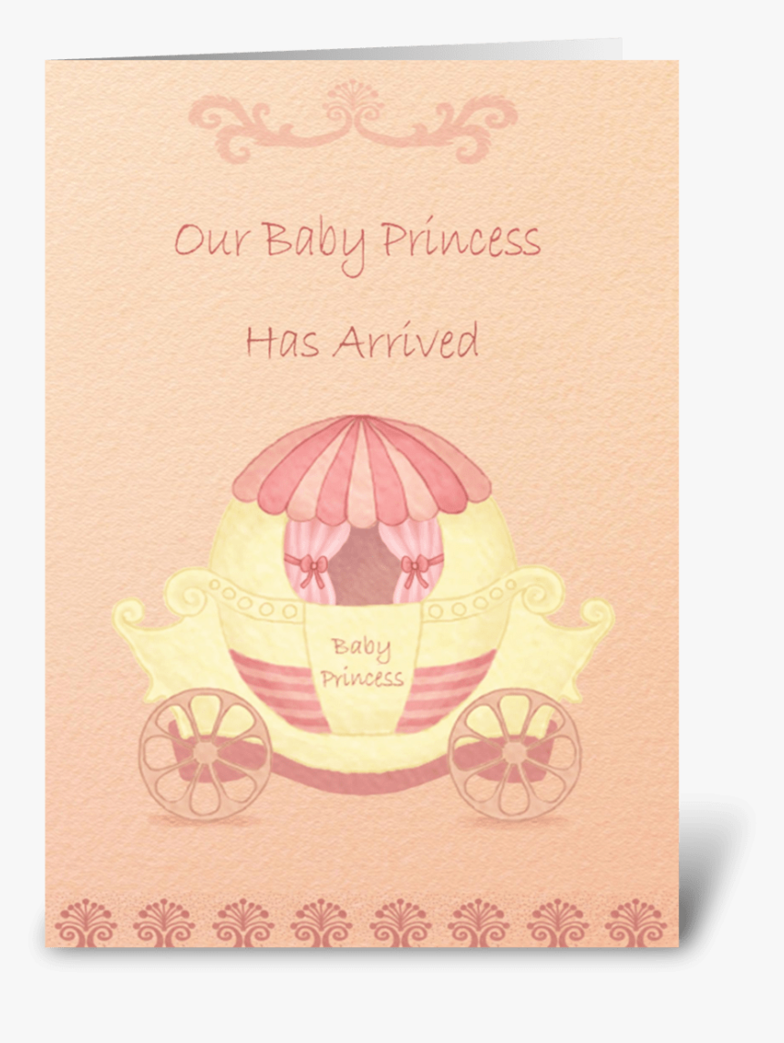 Baby Princess Greeting Card - Phaeton, HD Png Download