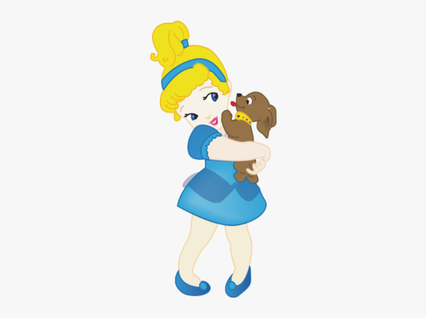 Disney Princes And Pets Clip Art - Baby, HD Png Download