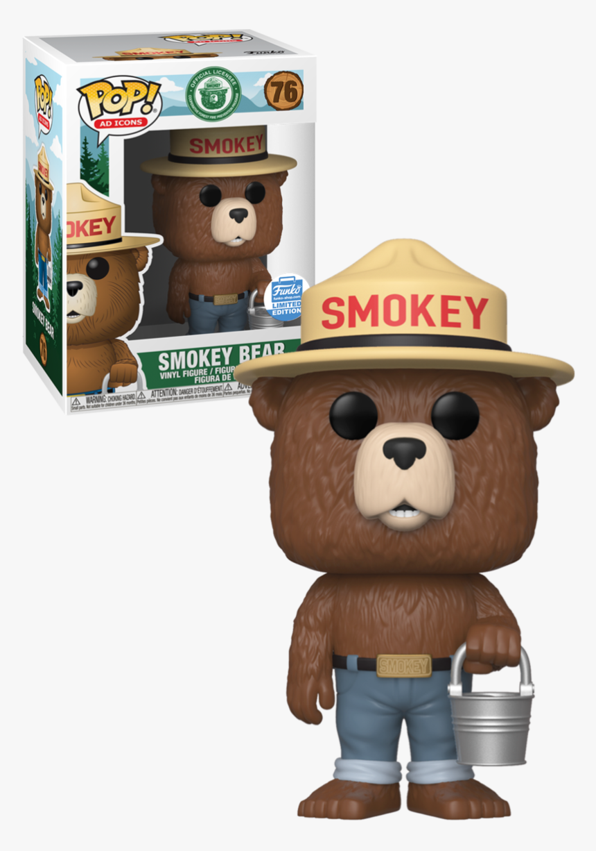 Smokey The Bear Funko Pop, HD Png Download