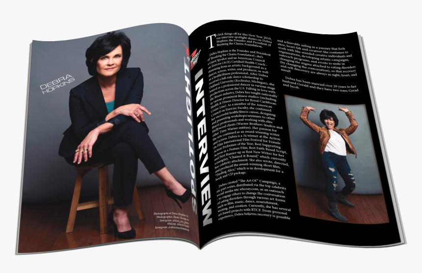Tzelement Magazine - January 2019 - Debra Hopkins - Magazine, HD Png Download