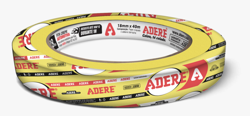 Automotive Crepe Adhesive Tape - Adere, HD Png Download
