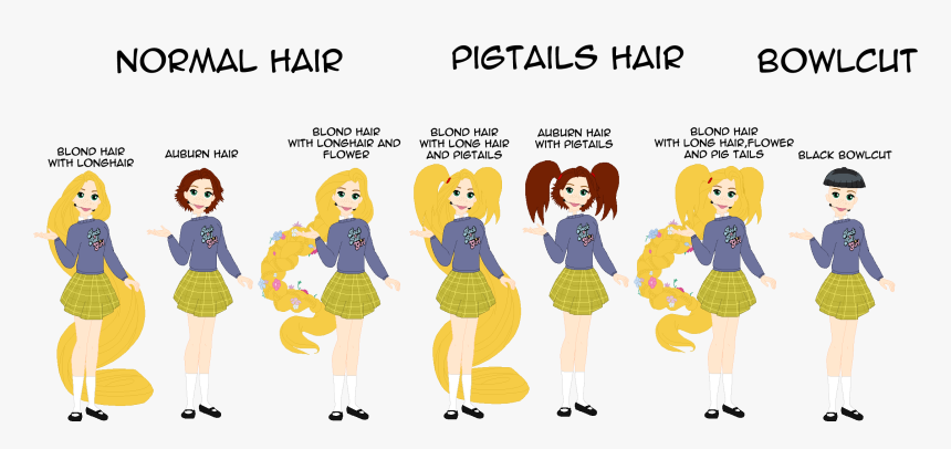 Rapunzel - Darla Sherman - Cartoon, HD Png Download