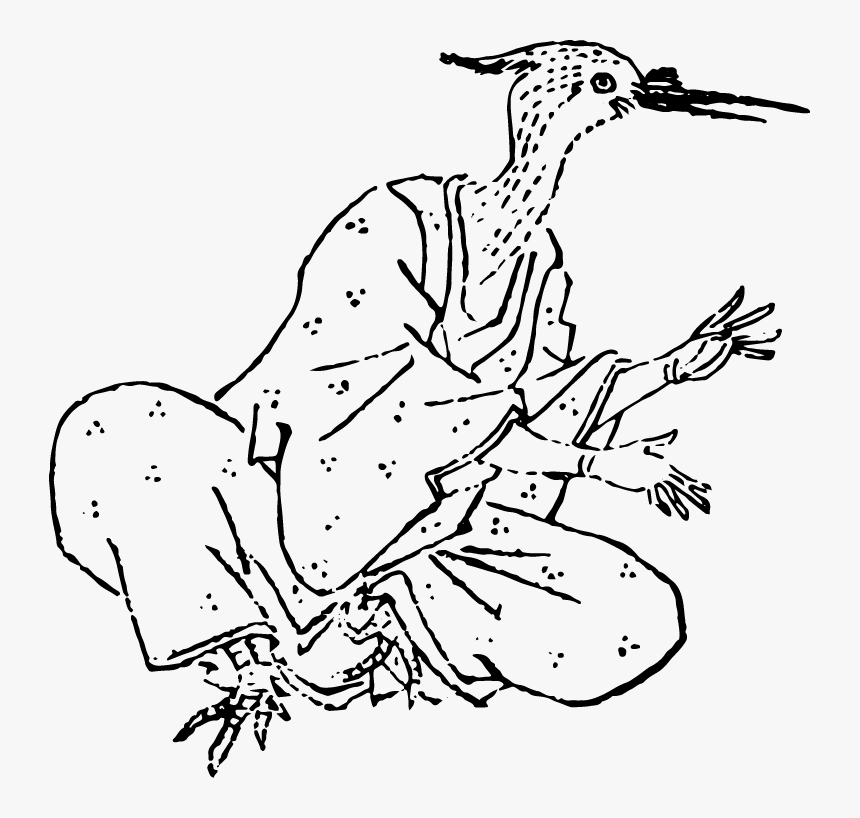 Ukiyo-e Material Of A Pheasant Man Who Is Crazy About - Illustration, HD Png Download