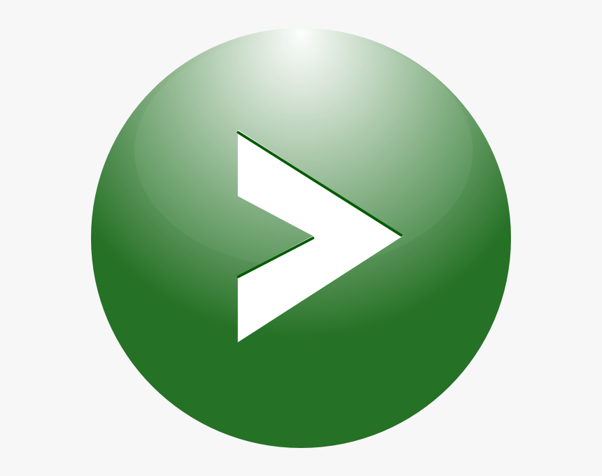 Play Green Button Arrow - Green Button Arrow Png, Transparent Png
