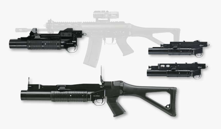 Sig Grenade Launcher, HD Png Download