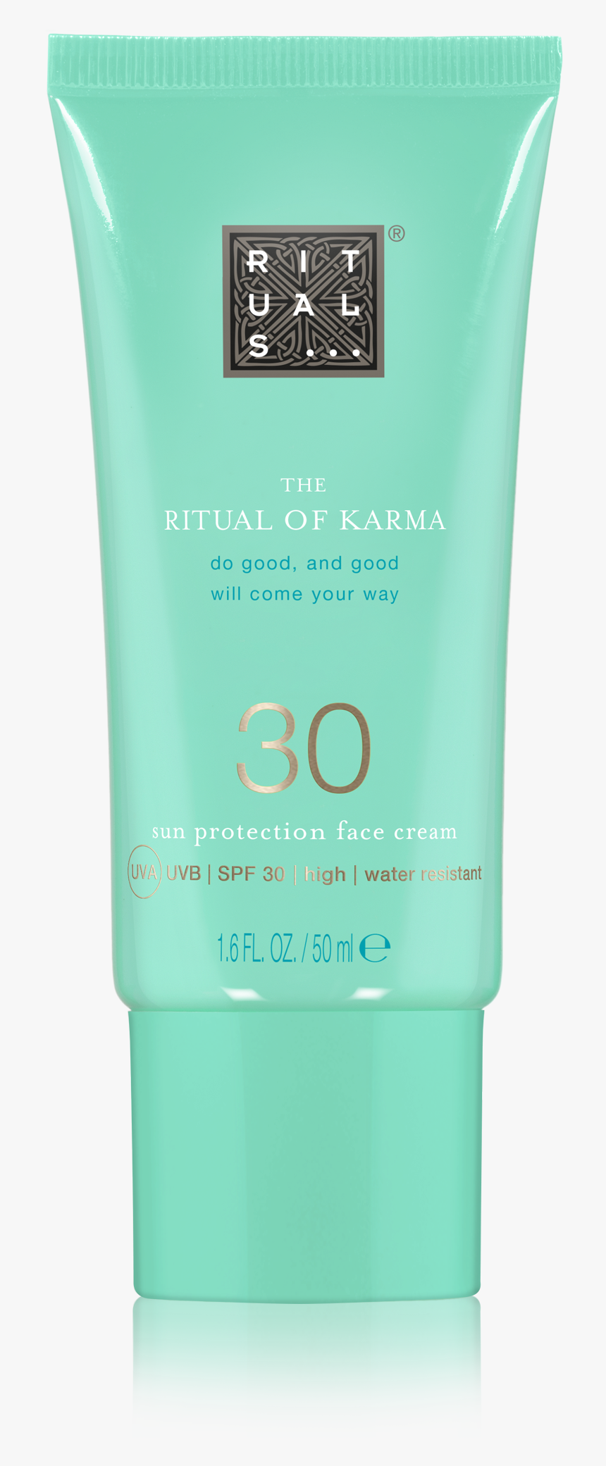 The Ritual Of Karma Sun Protection Face Cream 30 
title - Rituals Of Karma Face Cream, HD Png Download