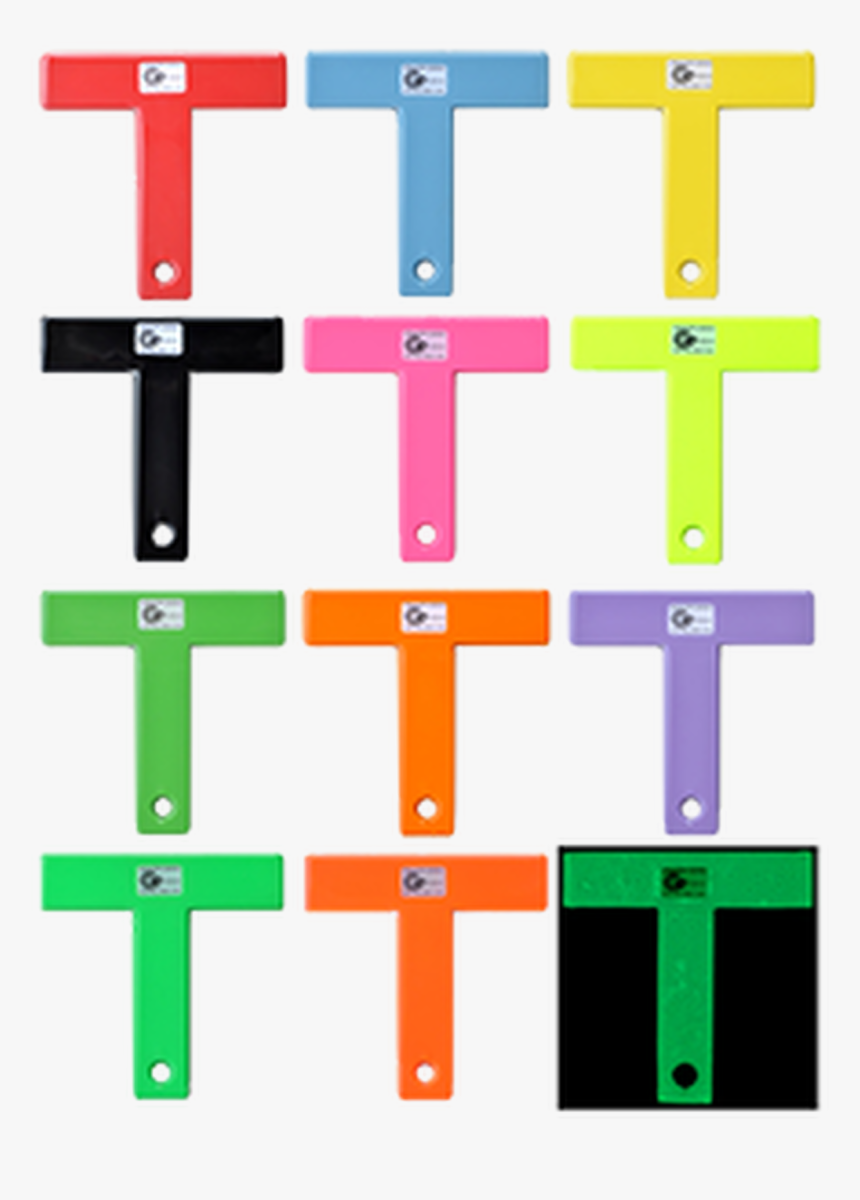 Cge Tools Industry Mark T Glow In The Dark - Colorfulness, HD Png Download