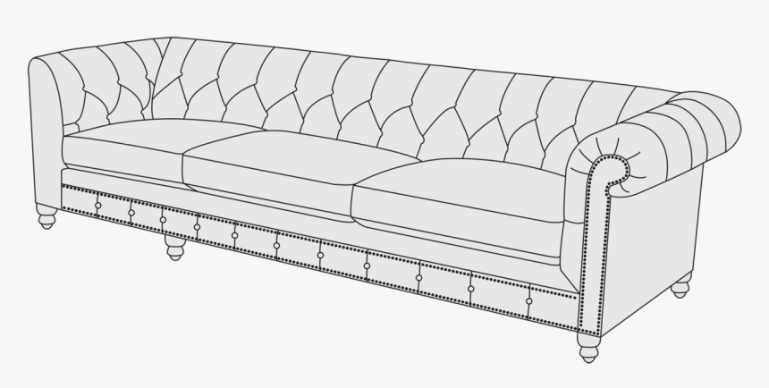 Studio Couch, HD Png Download