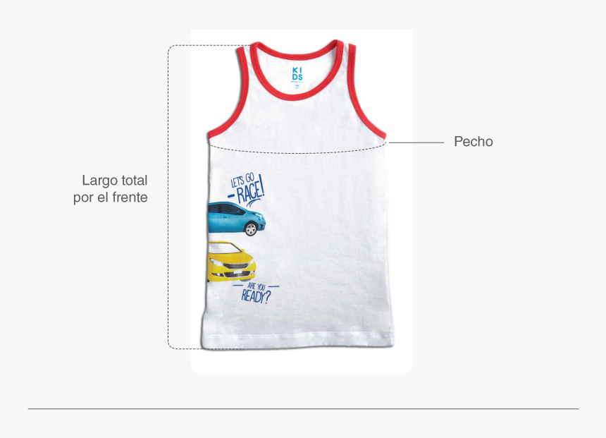 Esqueleto Exterior Kids - Active Tank, HD Png Download