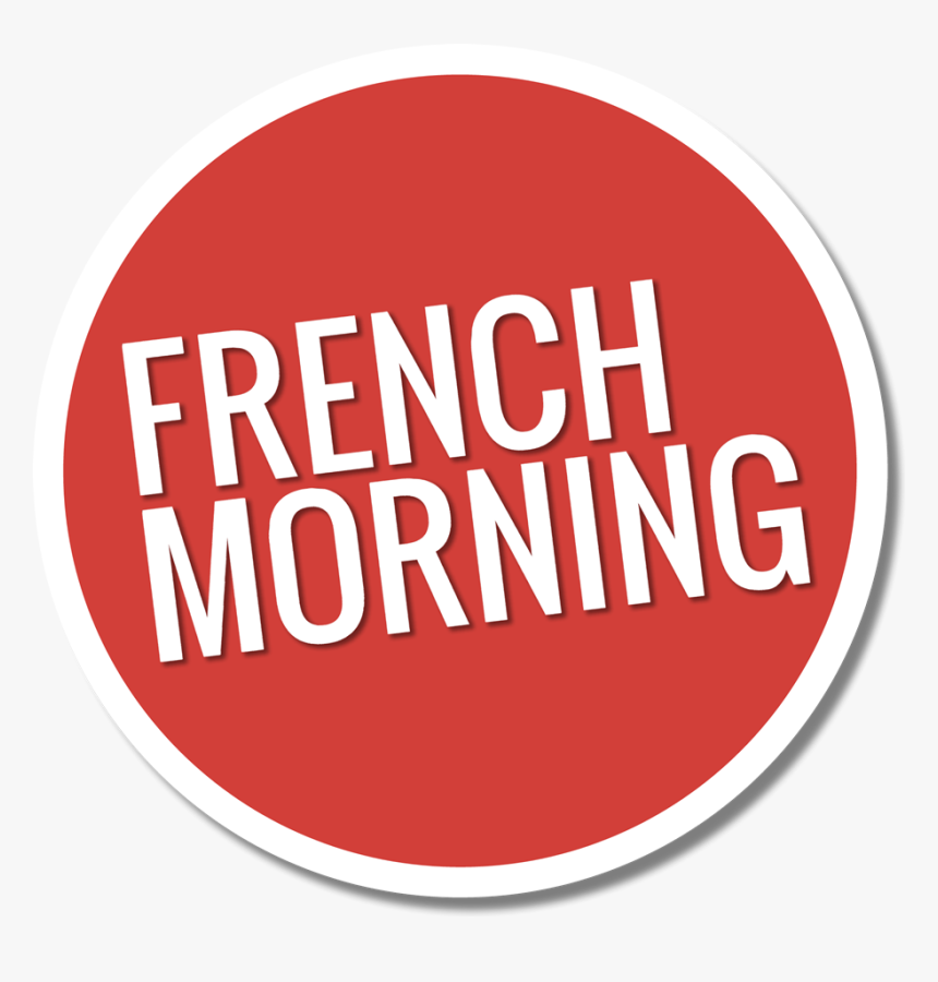 French Morning Logo - Circle, HD Png Download