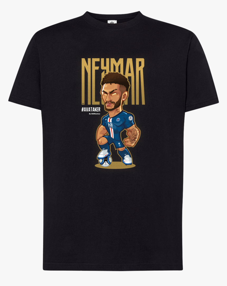 Gold Psg - T-shirt, HD Png Download