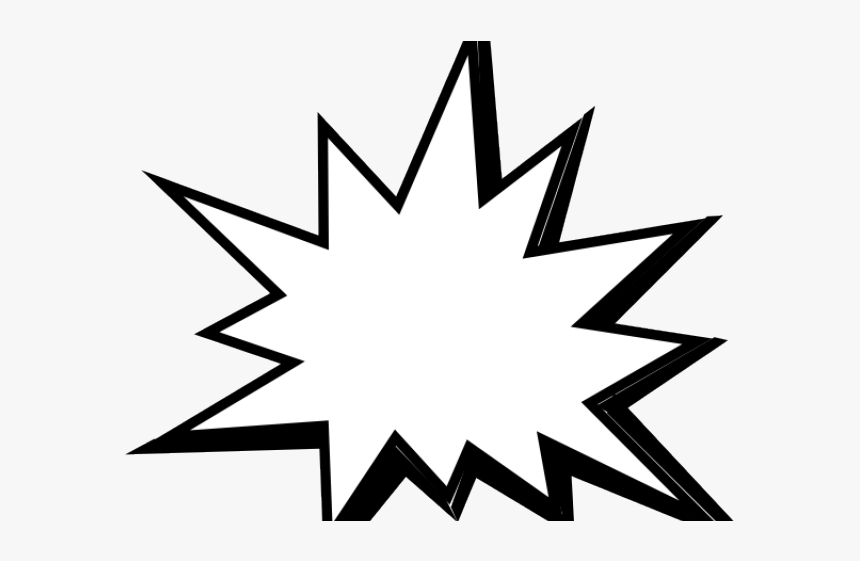 Comic Book Pow Bubble, HD Png Download