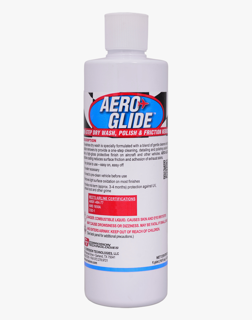Aero-glide™ Cleaner Polish - Bottle, HD Png Download