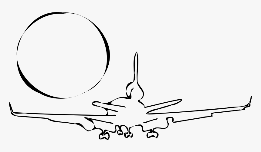 Departing Plane - Departure Airplane Png Icon, Transparent Png