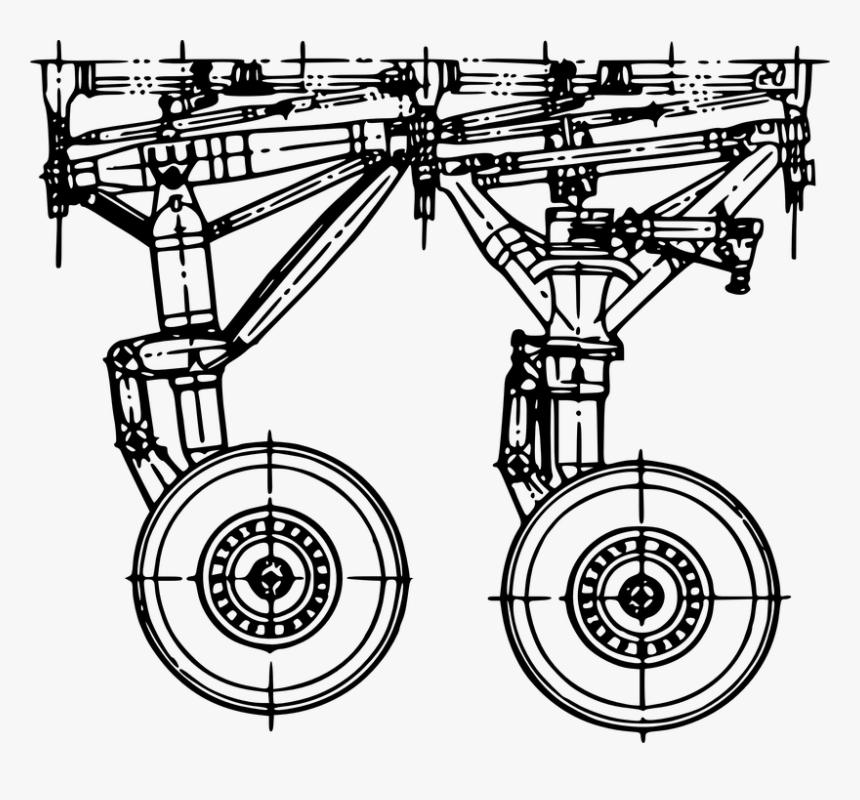 Landing Gear Clipart, HD Png Download