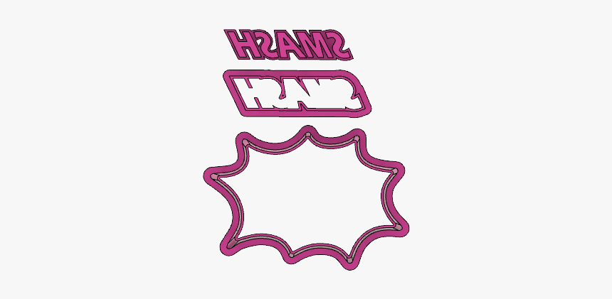 Balão De Fala / Onomatopeia / Cortador Modular, HD Png Download