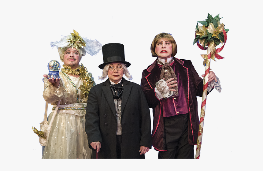 Held Over “scrooge In Rouge” From Rtp Is Lively And - Costume Hat, HD Png Download