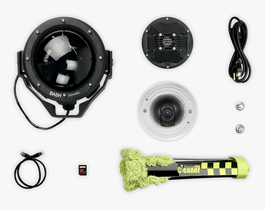 Hot Weather Live Wide Angle Ip Camera Package - Camera Lens, HD Png Download