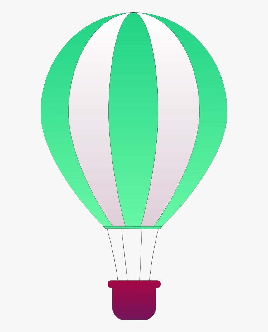 Vector Clip Art - Air Balloon Png Hd, Transparent Png