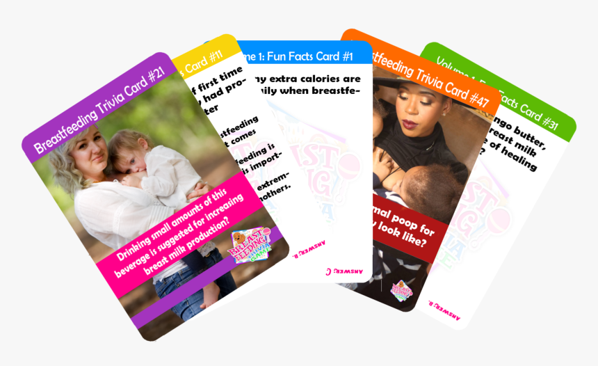 Breastfeeding Trivia Card Game - Flyer, HD Png Download