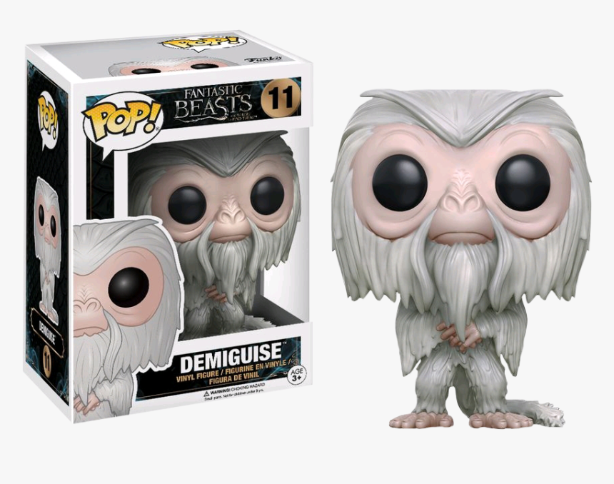 Harry Potter Pop Fantastic Beasts Demiguise Vinyl Figure - Funko Pop Movies Fantastic Beasts Demiguise, HD Png Download