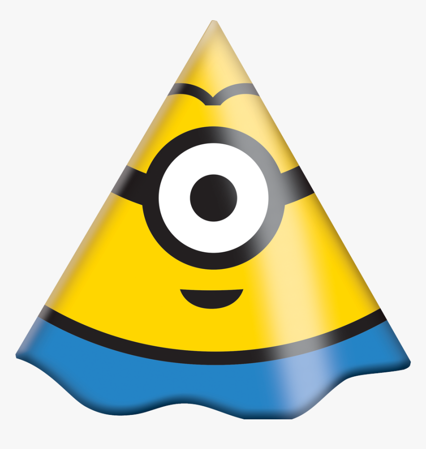 Chapéu Minions-08 Unidades, HD Png Download