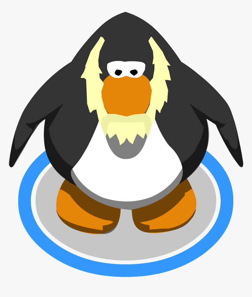 Transparent Viking Beard Png - Club Penguin Penguin Model, Png Download