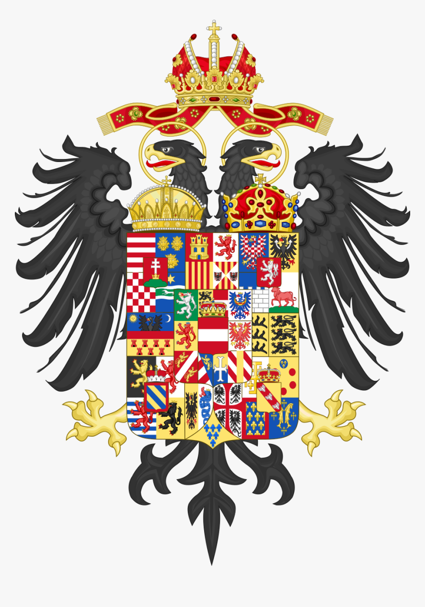 919px-middle Coat Of Arms Of Maria There - Holy Roman Empire Flag, HD Png Download