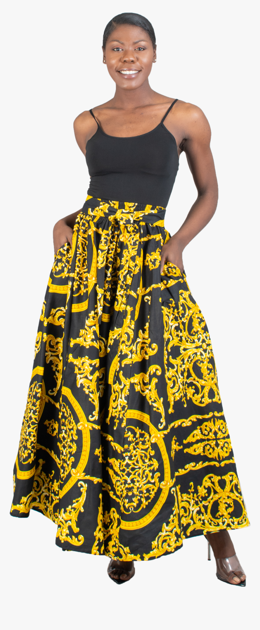 Karachic Maxi Skirt - Girl, HD Png Download
