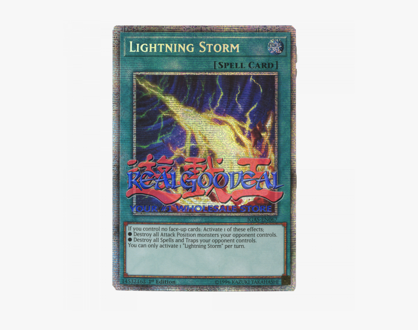 Lightning Storm Yugioh, HD Png Download , Transparent Png Image PNGitem