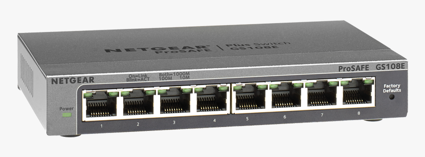 Netgear Gs108e 300uks Prosafe 8, HD Png Download