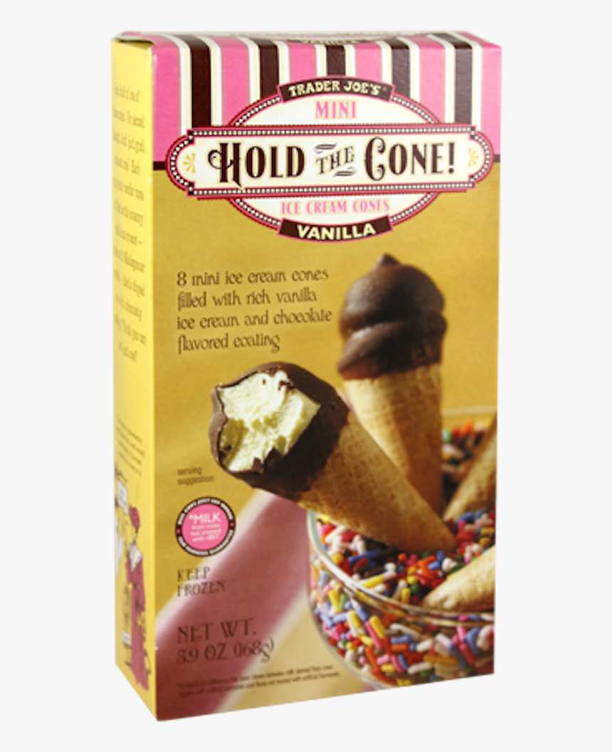 Trader Joe's Hold The Cone Vanilla, HD Png Download