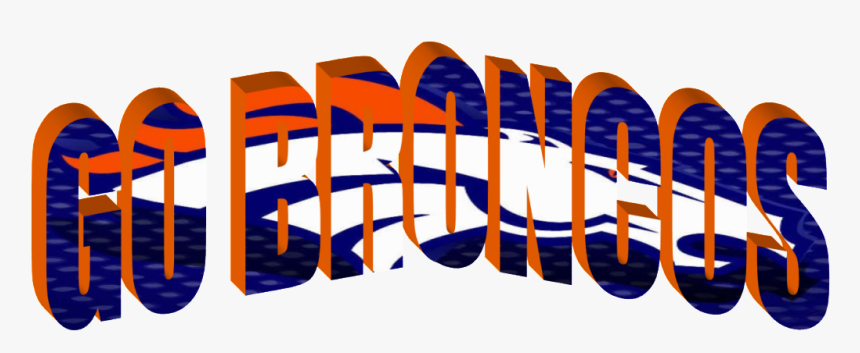 Go Broncos Png - Go Broncos, Transparent Png
