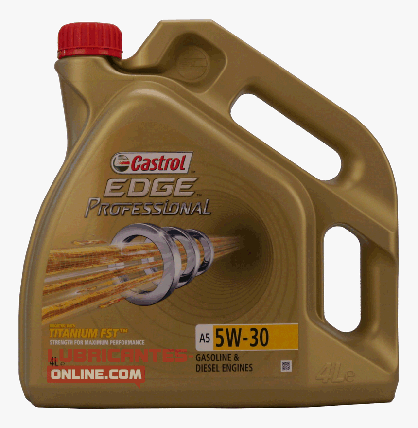 Castrol Edge Professional A5 5w30 4l , Png Download - Castrol Edge A5 5w30, Transparent Png