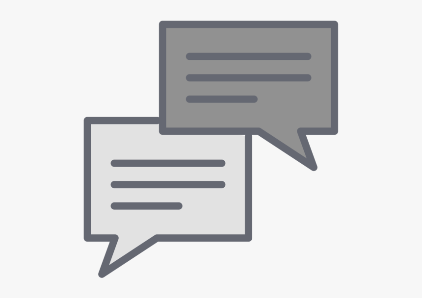 Dialogue Icon-01 - Sign, HD Png Download