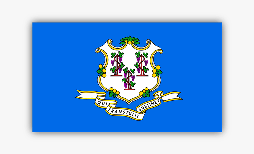 Connecticut State Flag, HD Png Download