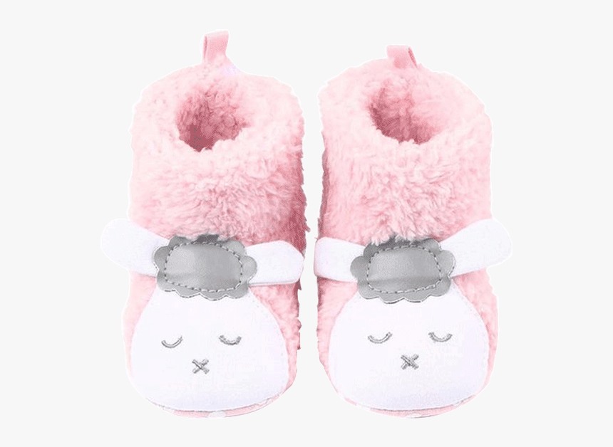 Petite Bello Booties Pink / 0-6 Months Baby Sheep Boots - Slipper, HD Png Download