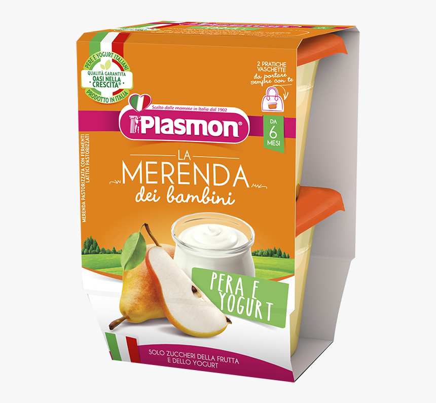 Pear And Yogurt Snack - Yogurt E Biscotto Plasmon, HD Png Download