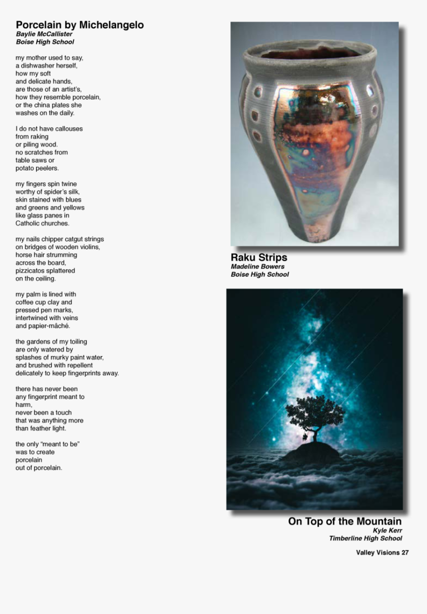 No Trespassing No Words To Describe Porcelain By Michelangelo - Nebula, HD Png Download