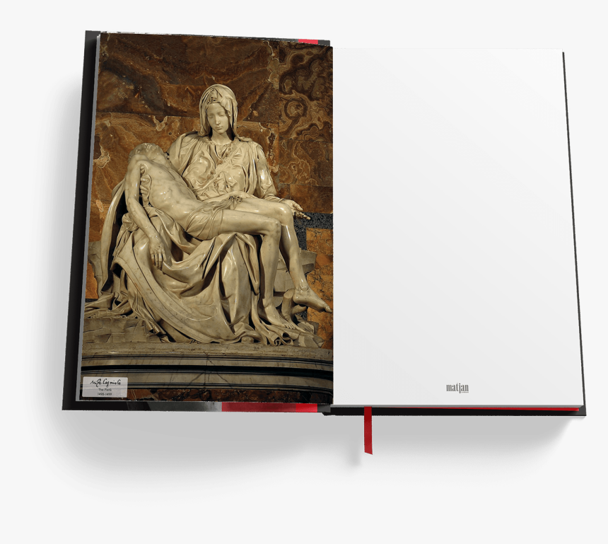Books Artists, A-z Michelangelo His Life And Works - Saint Peter's Basilica, Pietà, HD Png Download