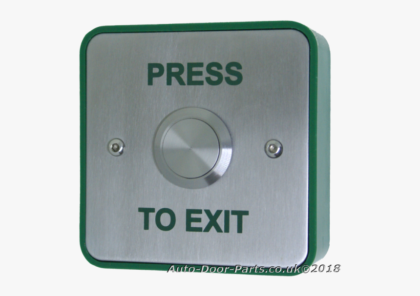 Standard Stainless Steel Button - Running Out The Door, HD Png Download