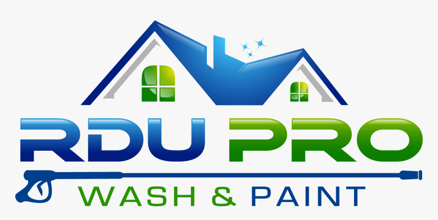 Rdu Pro Wash & Paint - Pressure Washing Company Logo, HD Png Download