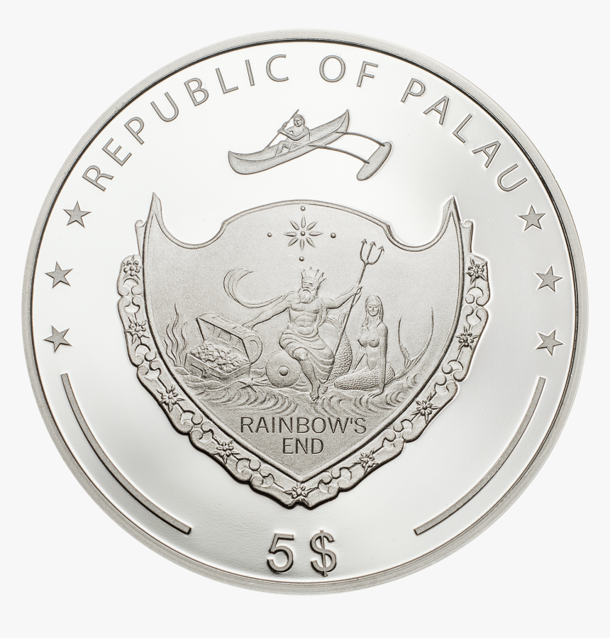 Palau - 2019 - 5 Dollars - Ounce Of Luck 2019 Four, HD Png Download