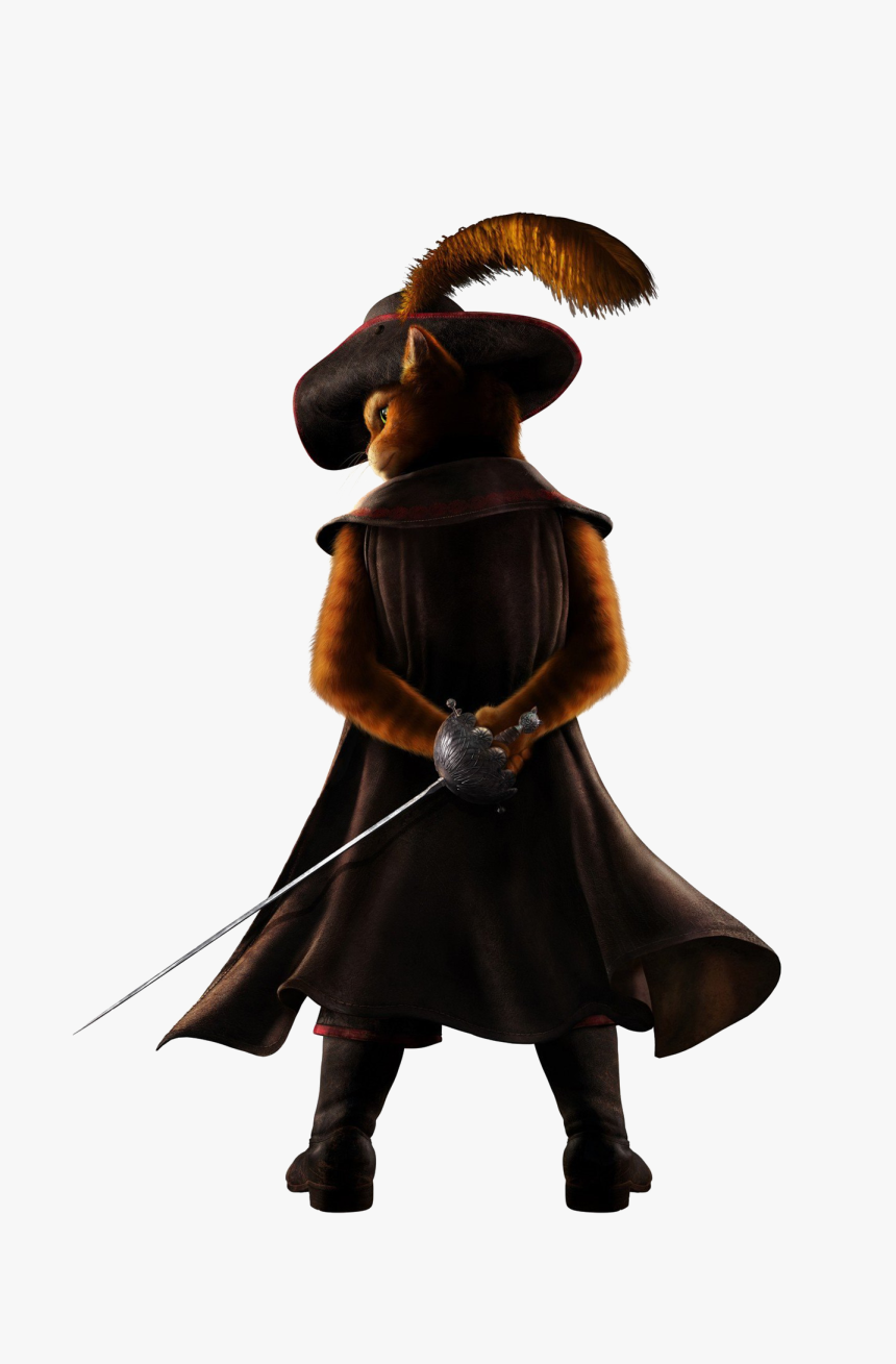 Puss In Boots Png Image File - Puss In Boots Movie Poster, Transparent Png
