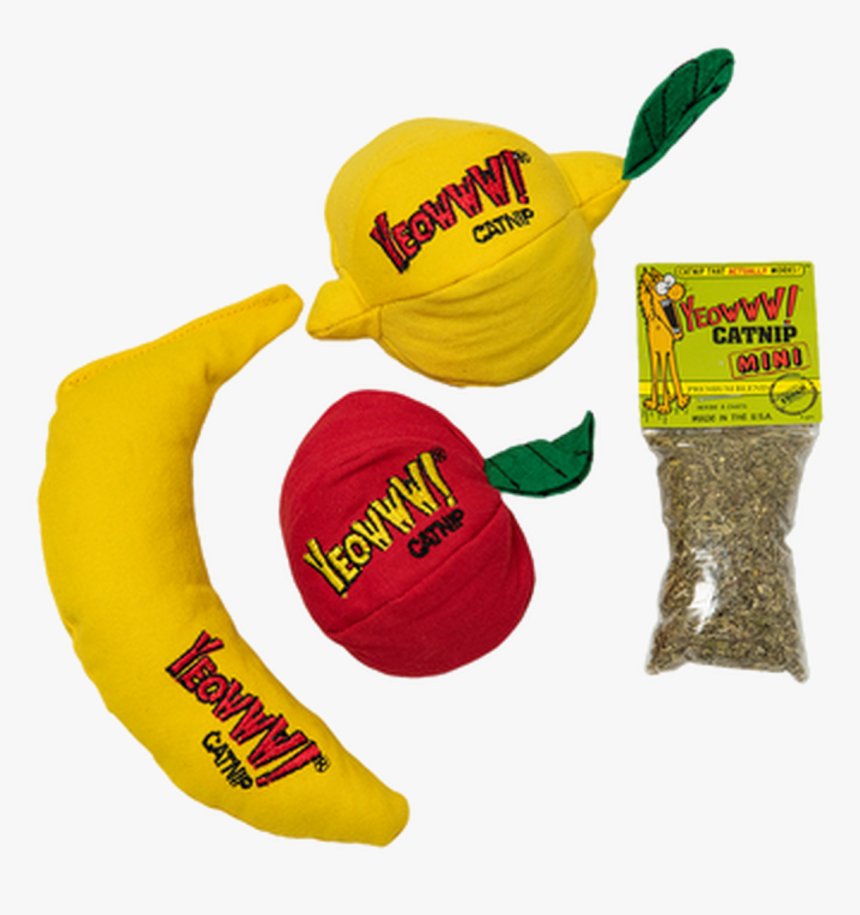 Cat Toy Holiday Gift Bundle Catnip Toys - Banana, HD Png Download