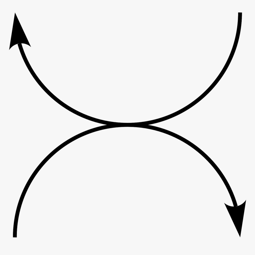 Halve Cirkel Met Pijl, HD Png Download