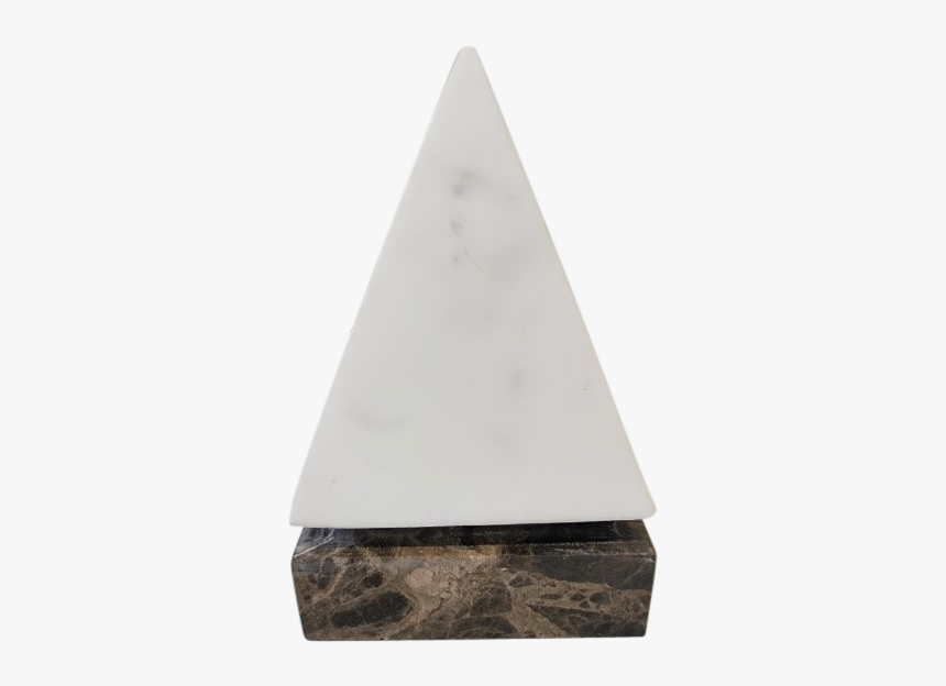 Marble Obelisk White/tort 
 Class Lazyload Lazyload - Pyramid, HD Png Download