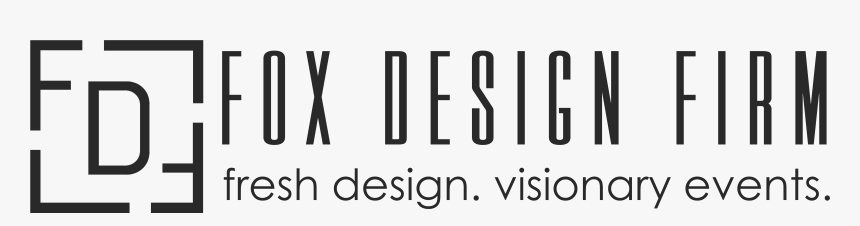 Fox Design Firm Logo - Black-and-white, HD Png Download