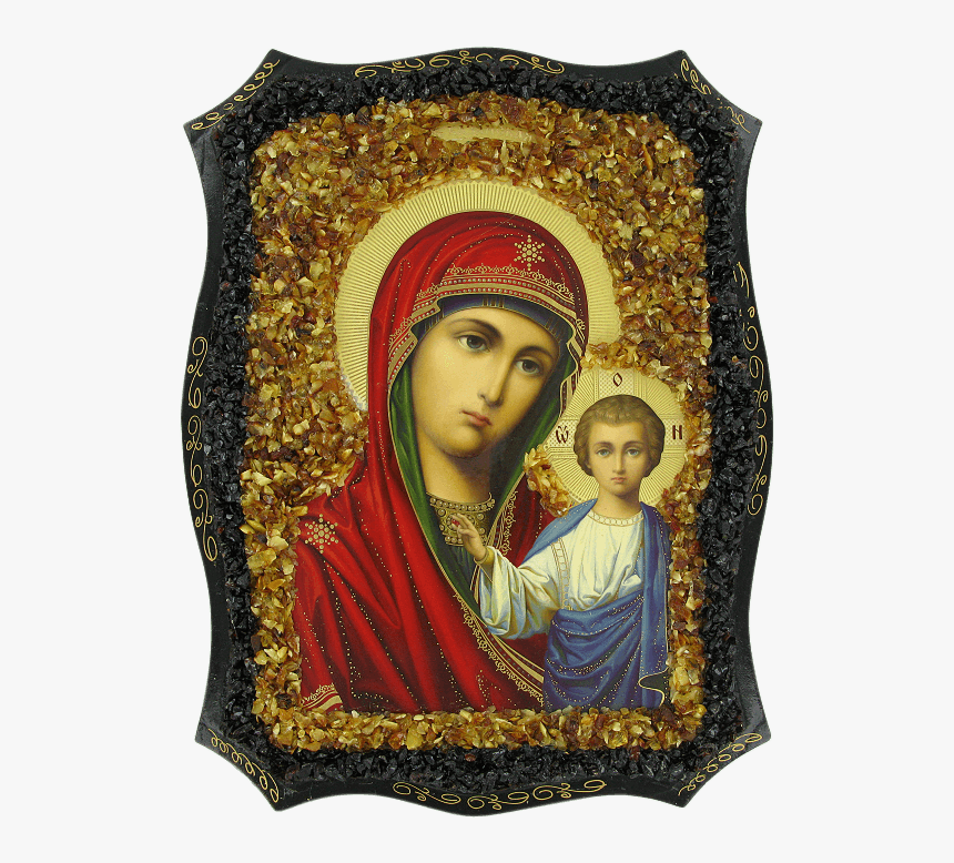 Orthodox Icon Kazan Mother Of God - Maria, HD Png Download