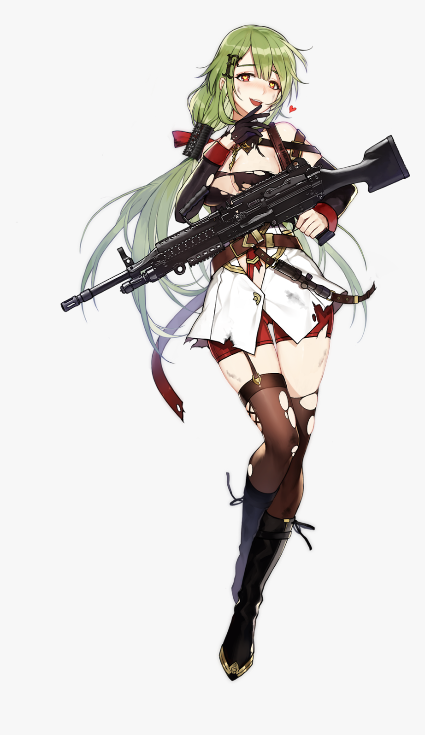 Girls Frontline Mk48, HD Png Download